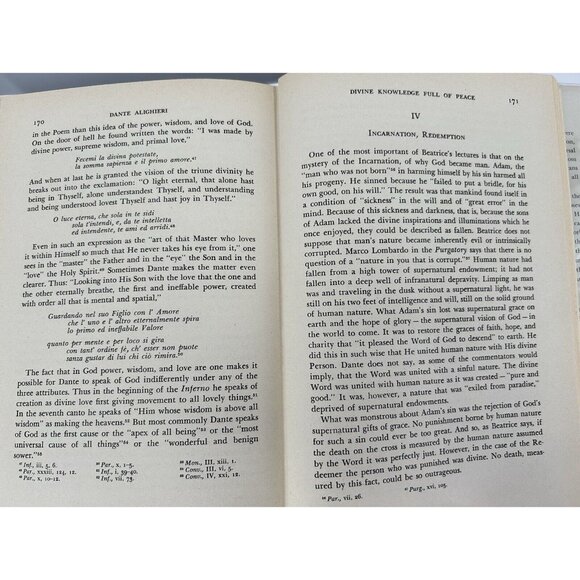RARE 1946 Dante Alighieri “Citizen of Christendom by Gerald Walsh 1st ed.185 Pgs - Picture 11 of 12